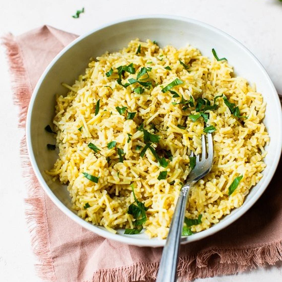 Homemade Rice Pilaf (Healthy Rice-a-Roni)