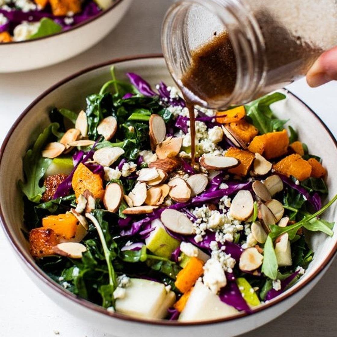 Kale and Squash Salad