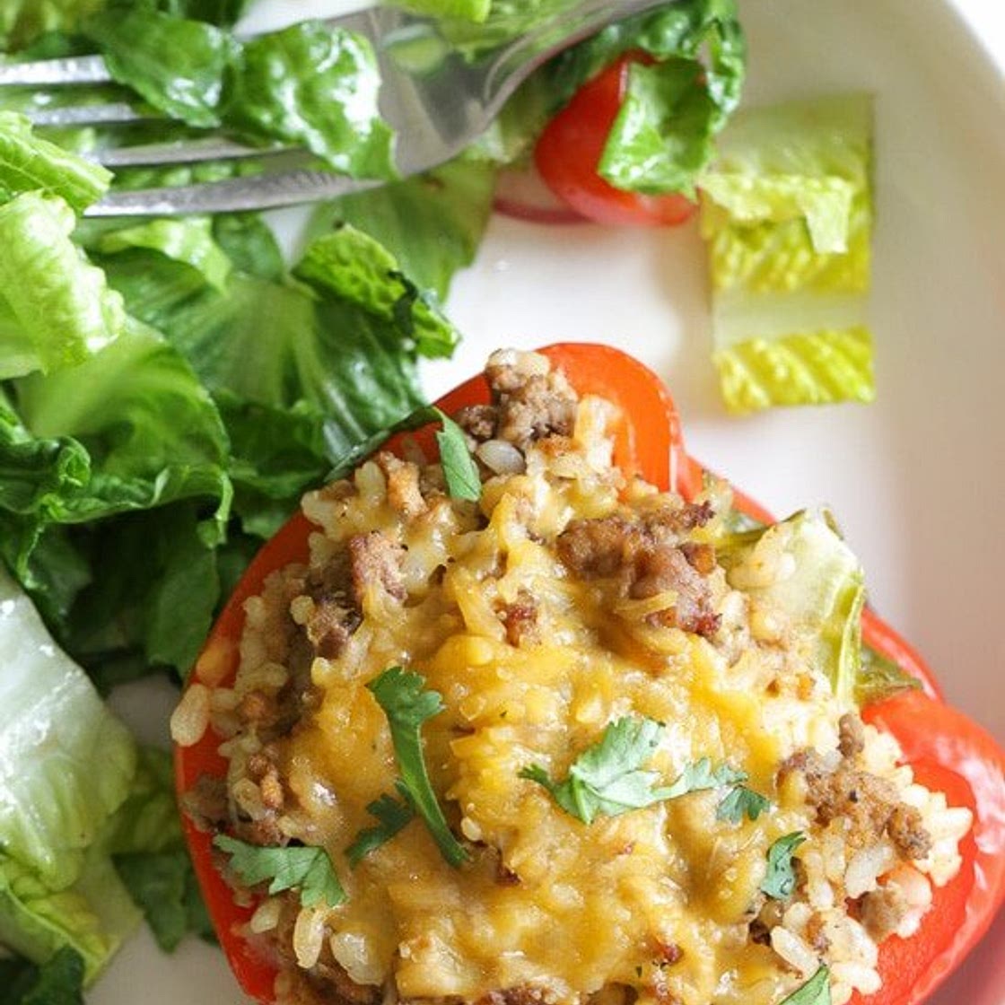 Turkey Stuffed Peppers