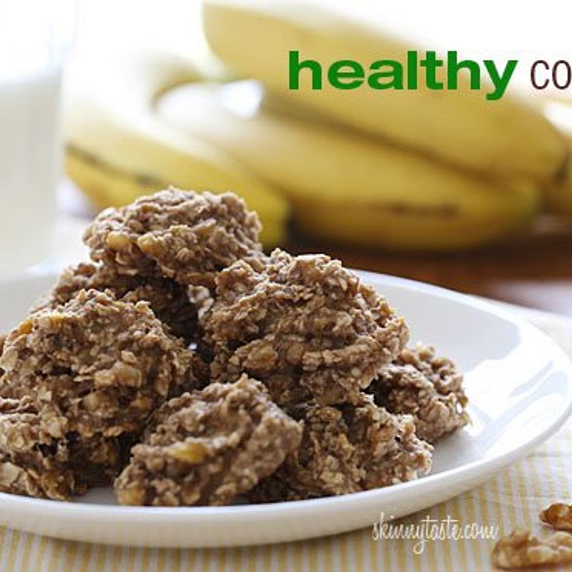 Breakfast Banana Nut Cookies