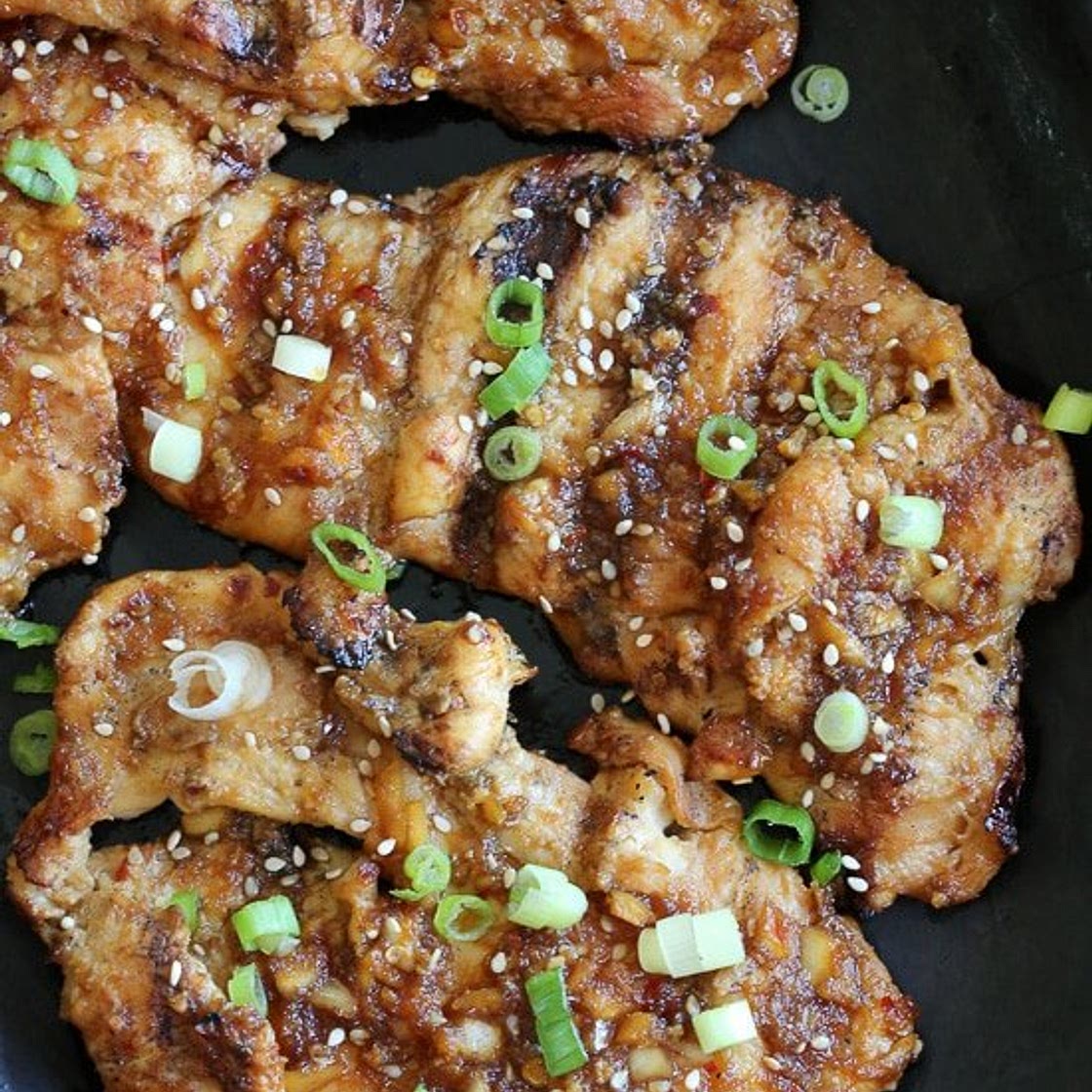 Korean Grilled Chicken Breasts