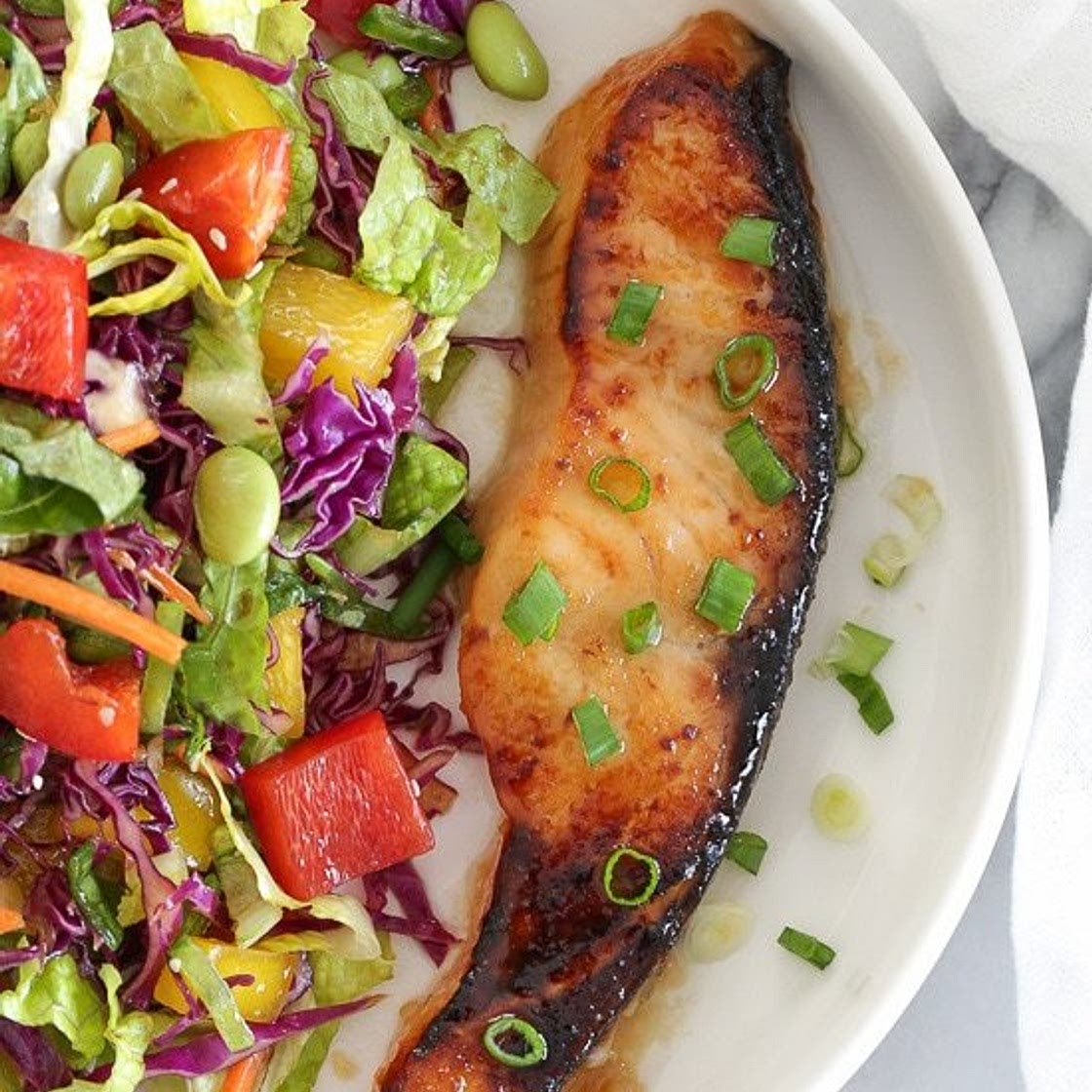 Broiled Miso Salmon