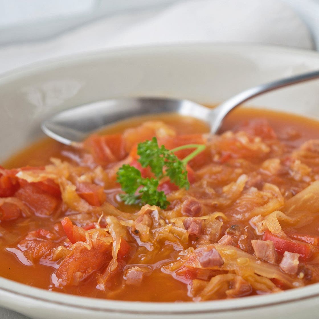 Sauerkrauteintopf nach polnischer Art