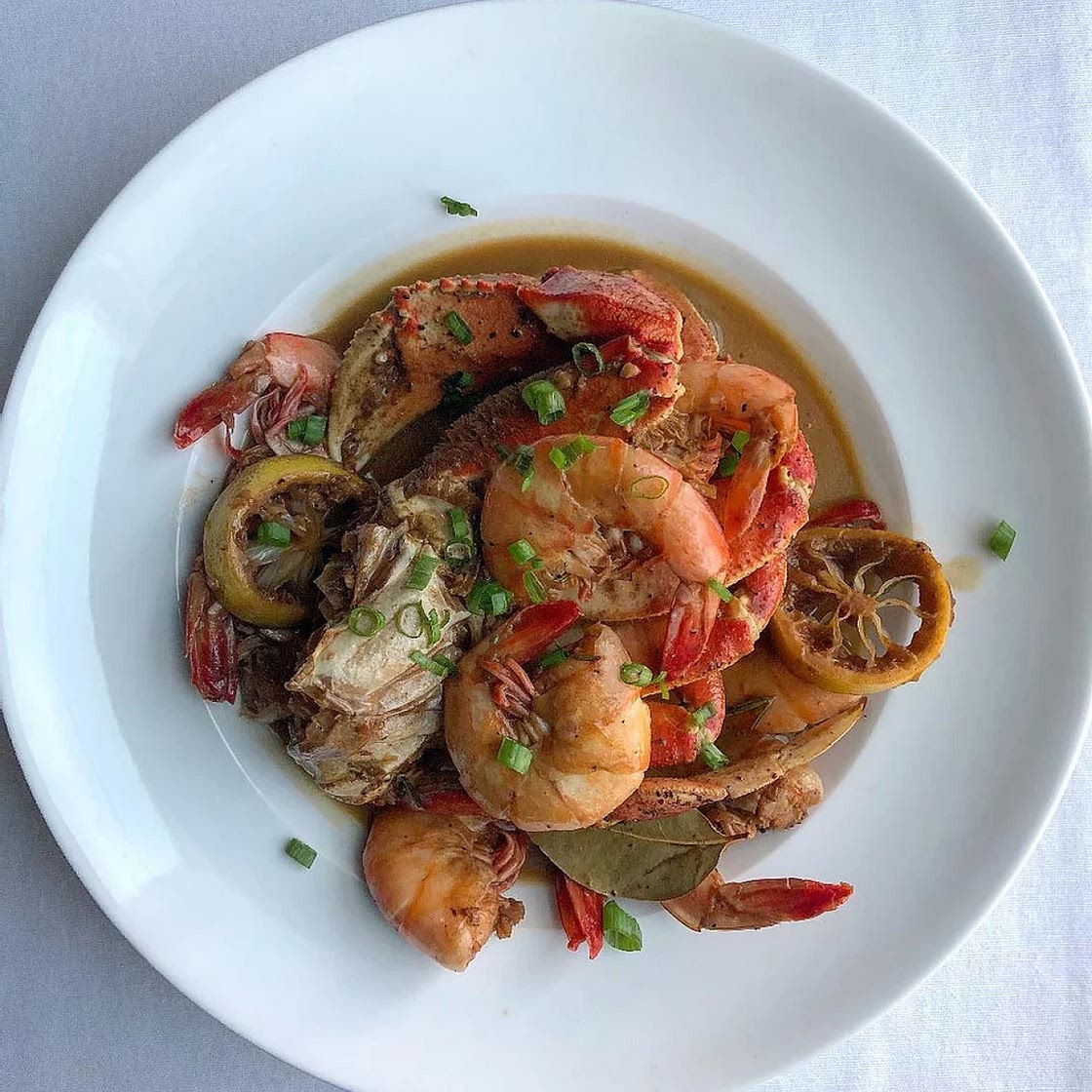 Barbecue Shrimp and Crab