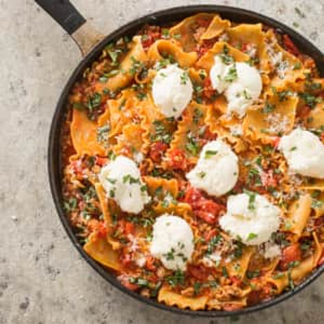 Skillet Lasagna