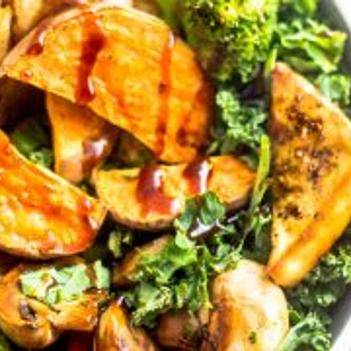 Sweet Potato Tofu Bowls