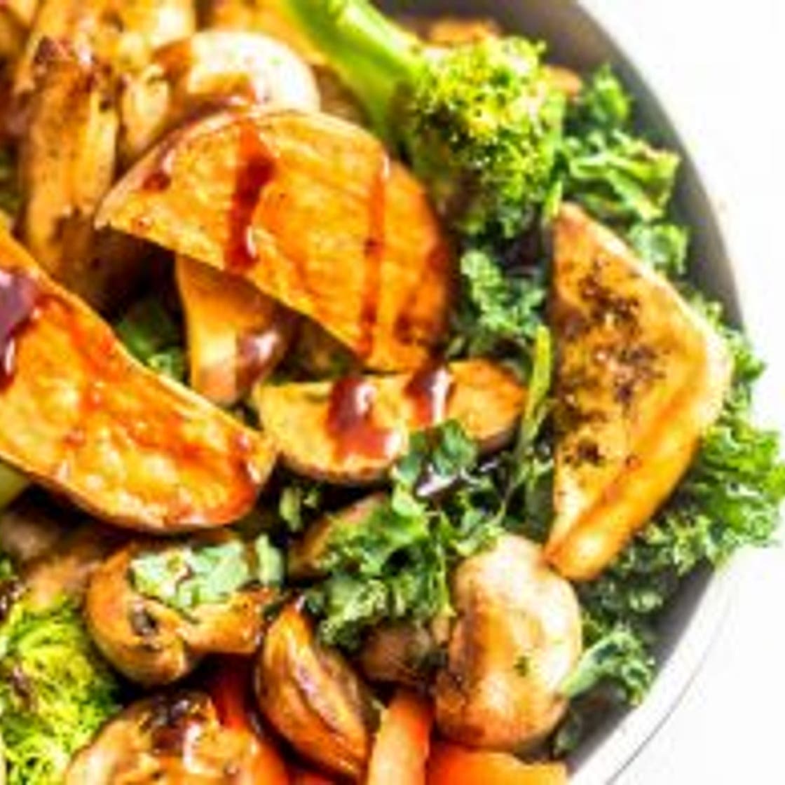 Sweet Potato Tofu Bowls