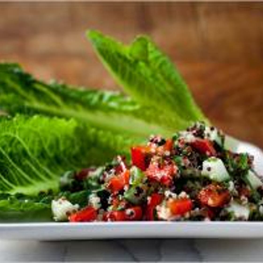 Rainbow Quinoa Tabbouleh