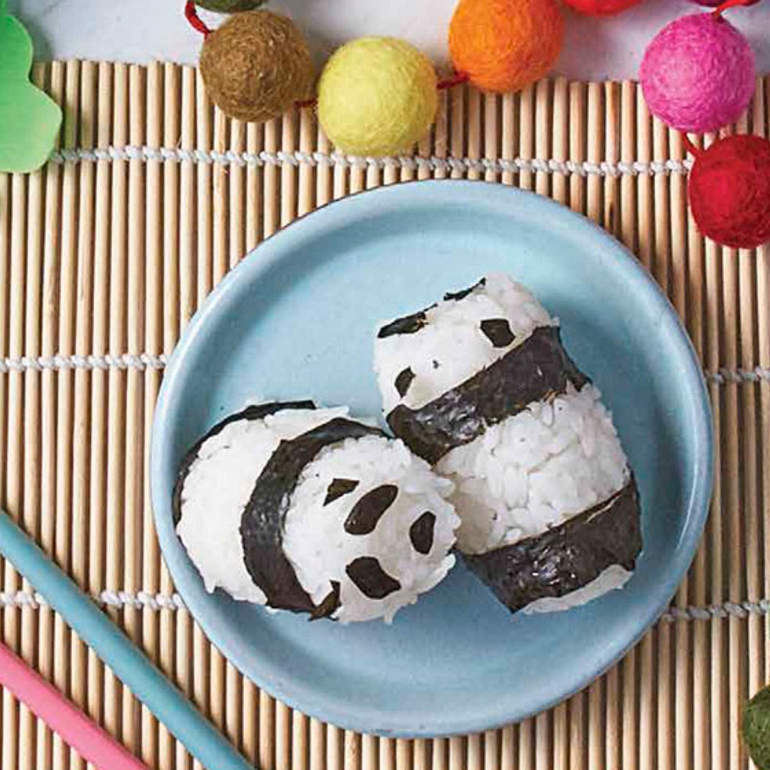 Mini sushi en forma de panda una receta para niños