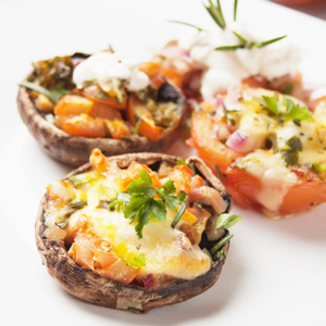 Champiñones al horno