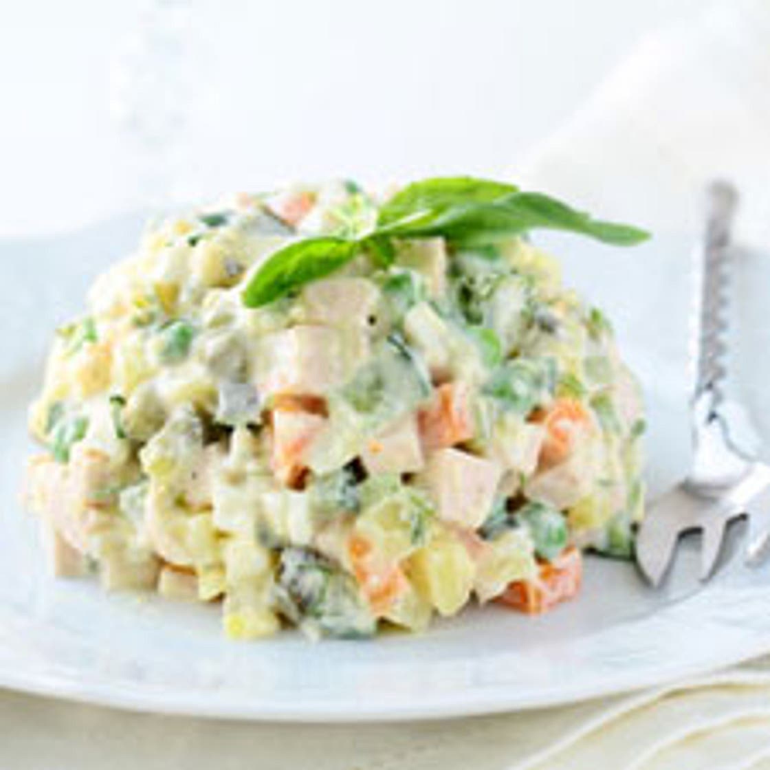 Ensaladilla sin mayonesa