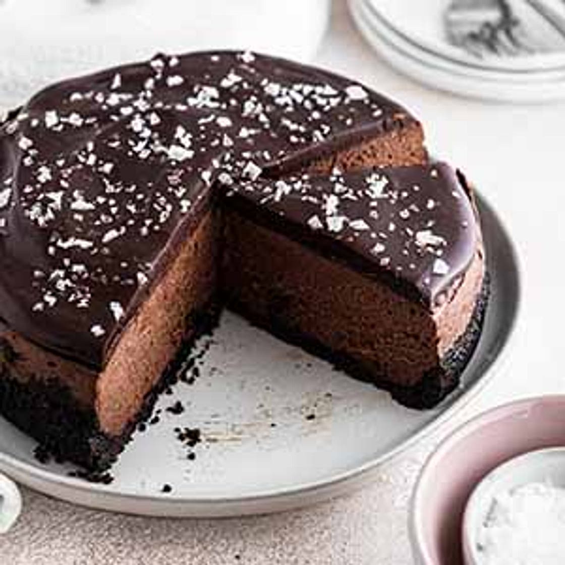 Instant Pot Chocolate Cheesecake