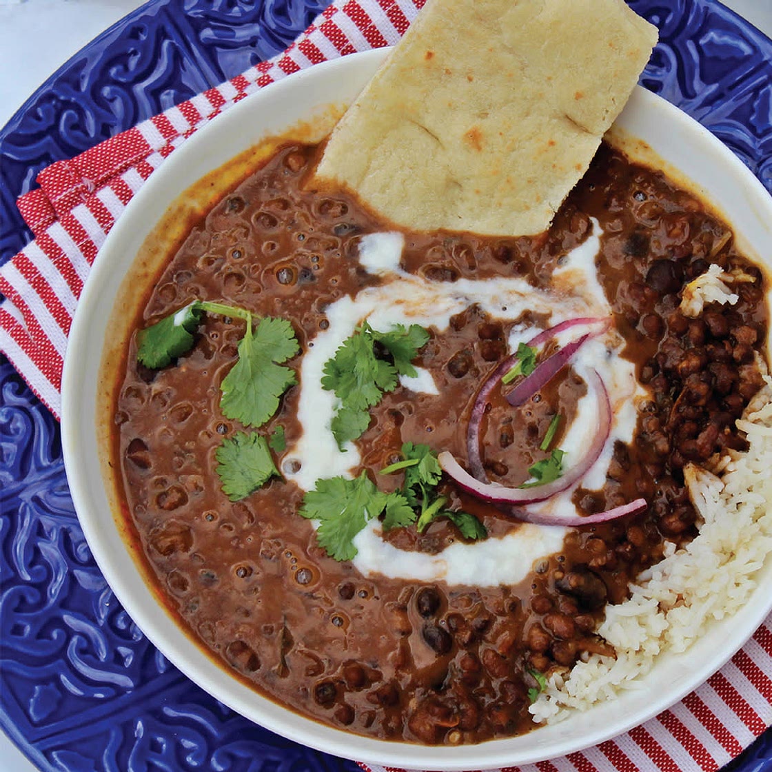 Kala Dal Makhani - Soft Simmered Black Beans