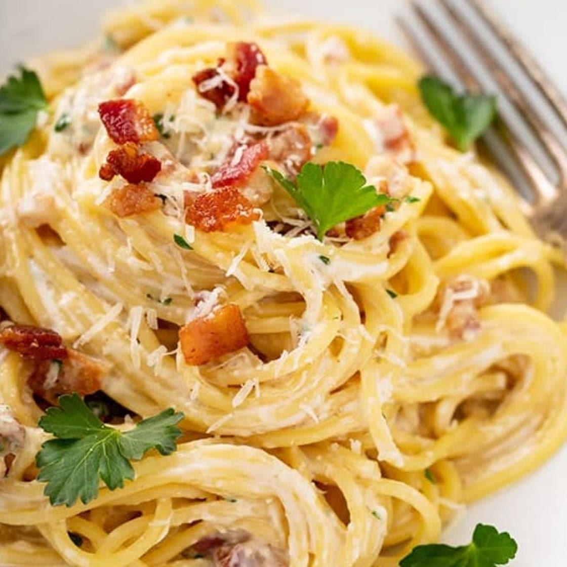 tagliatelle carbonara