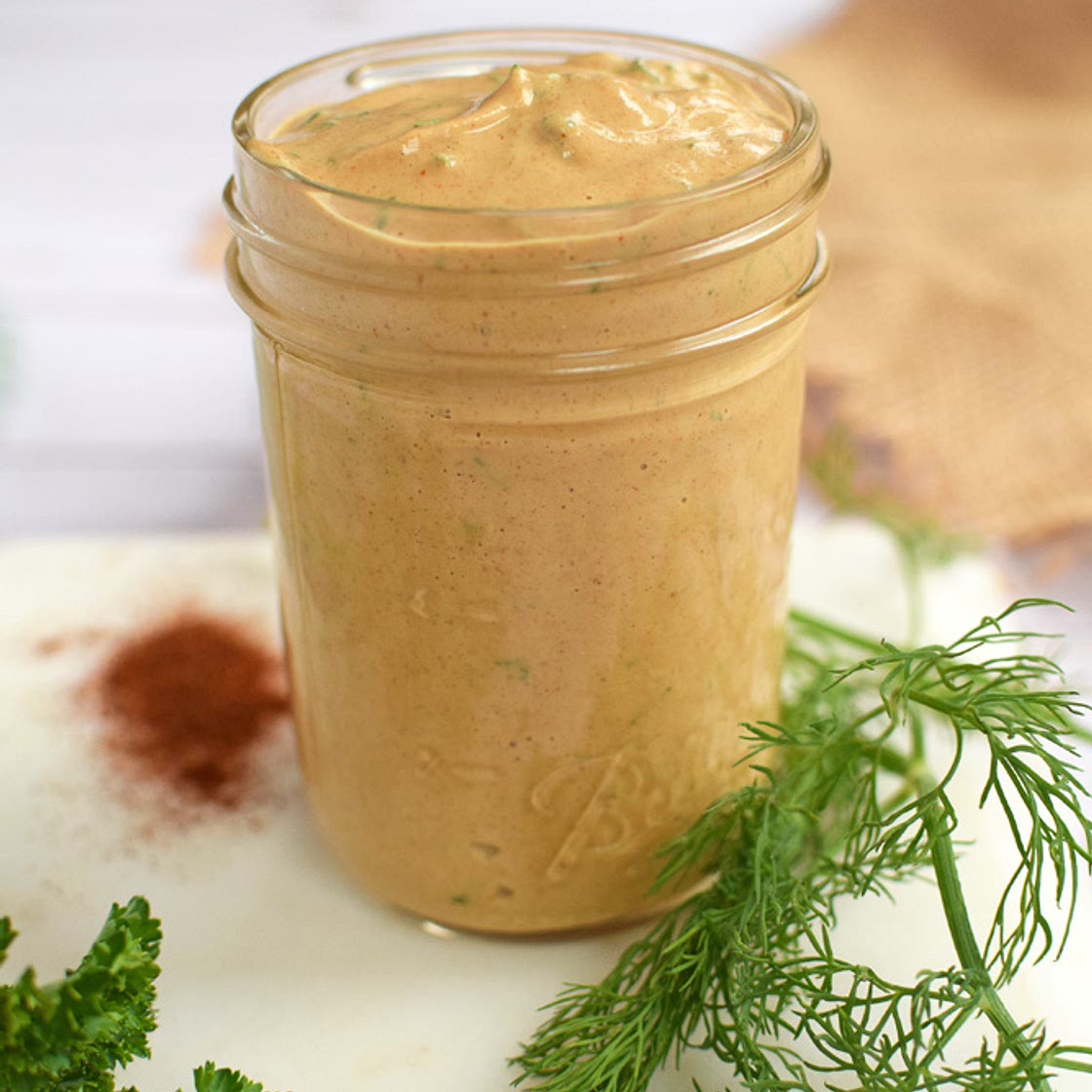 Oil Free Vegan Chipotle Ranch Dressing