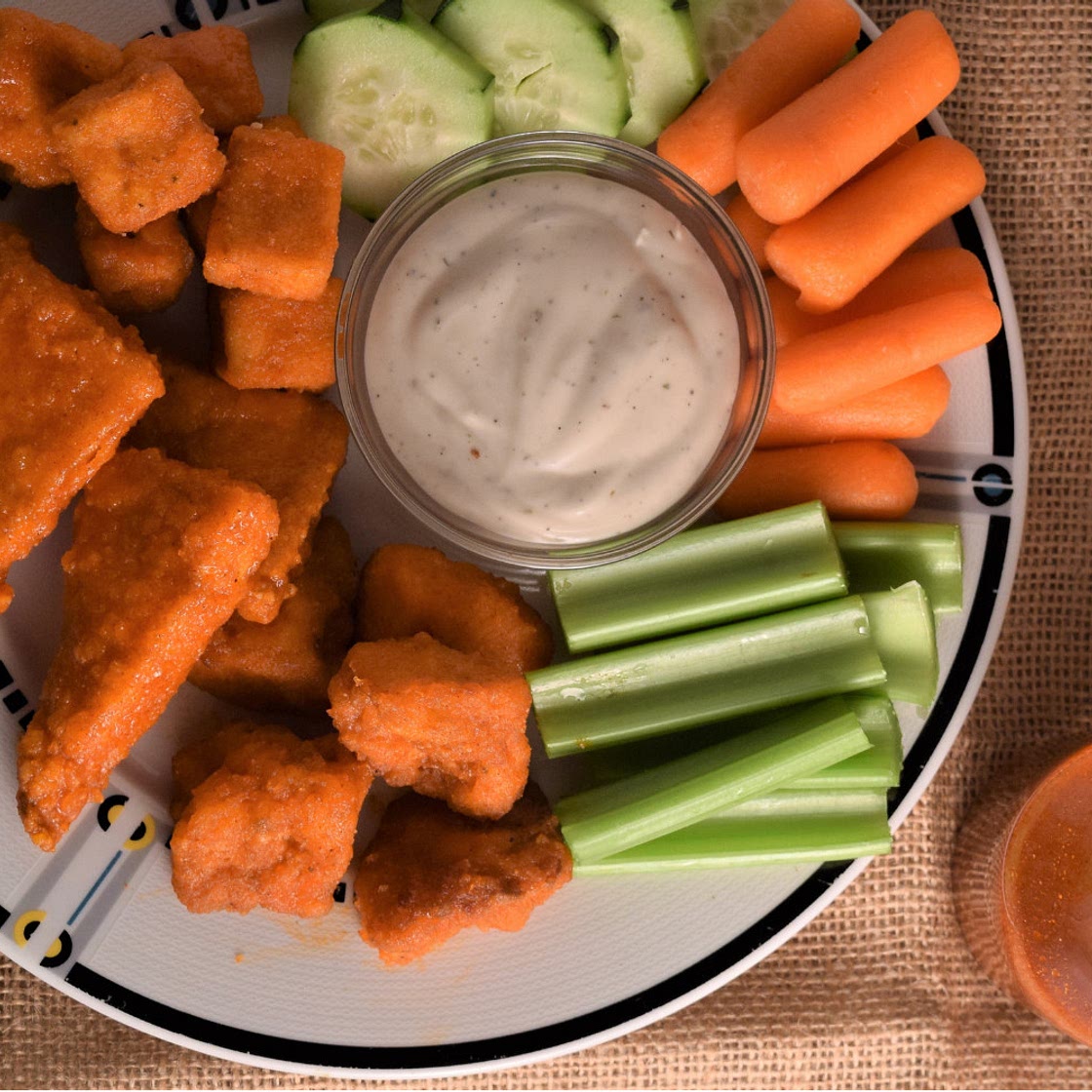 Crispy Buffalo Tofu