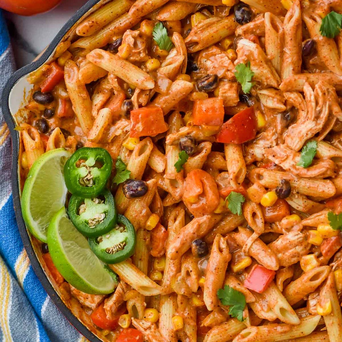 Southwest Alfredo Pasta