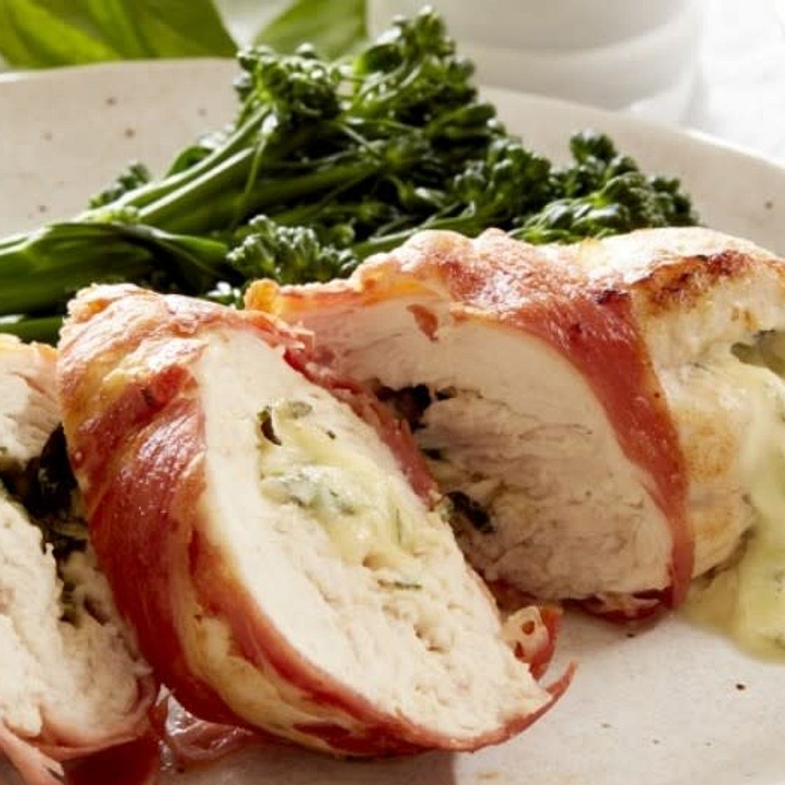 wrapped chicken