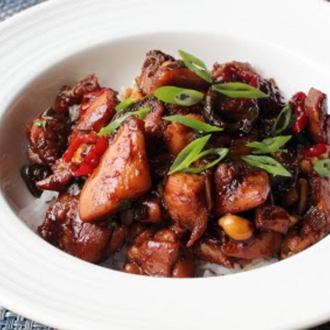 Spicy Caramel Chicken and a History Lesson