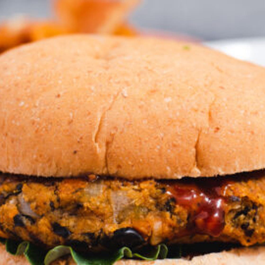 Vegetarian Sweet Potato Black Bean Burgers