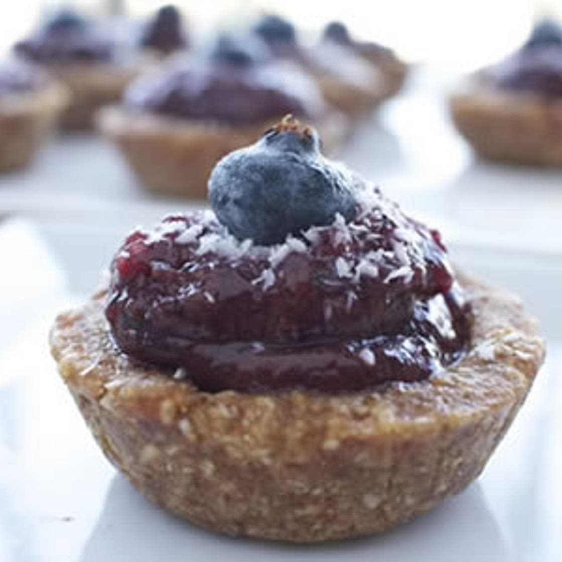 Wild Blueberry Tarts