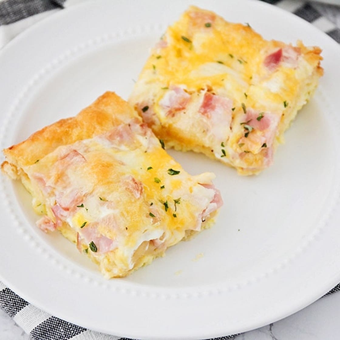 Croissant Omelet Breakfast Casserole Recipe