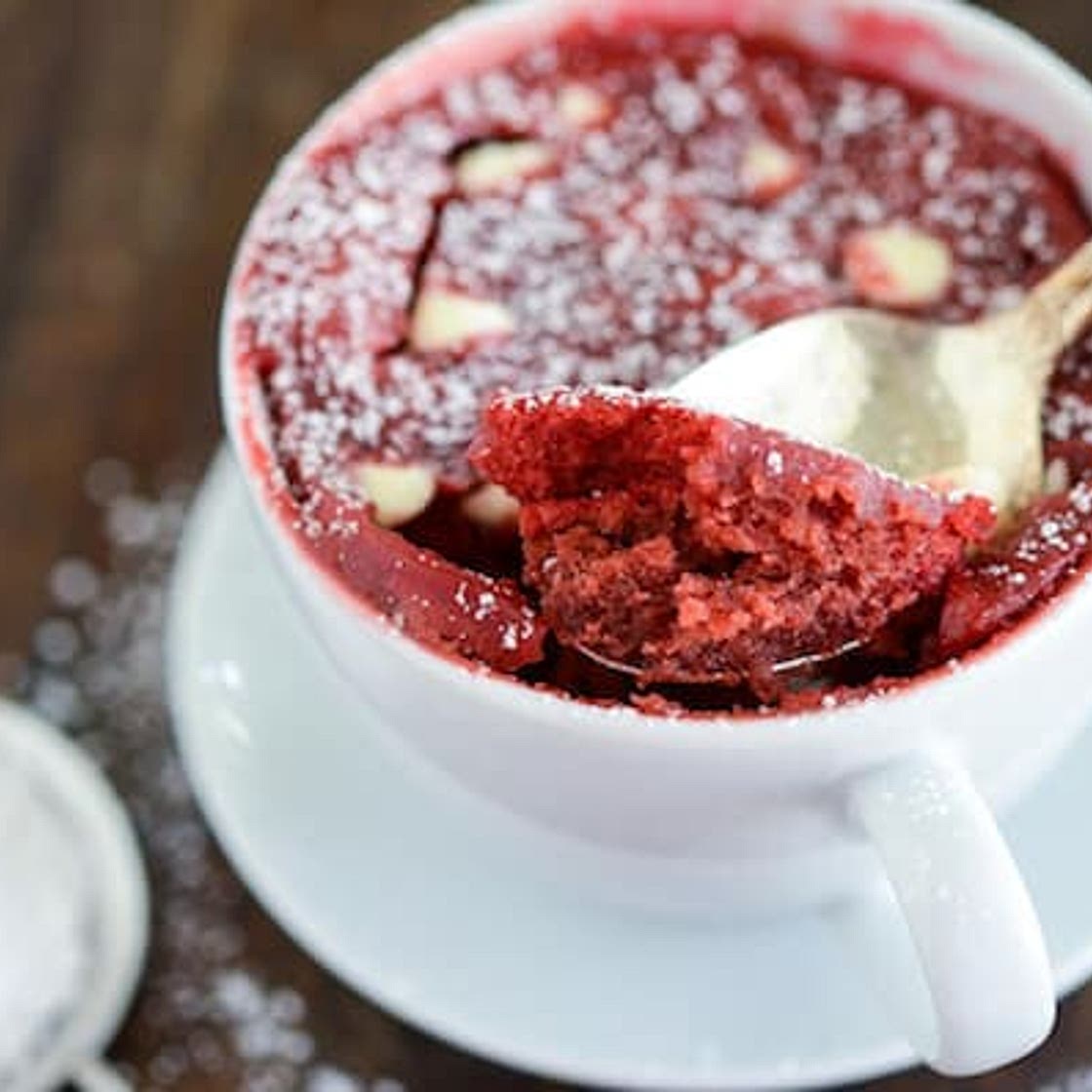 Red Velvet Mug Cake
