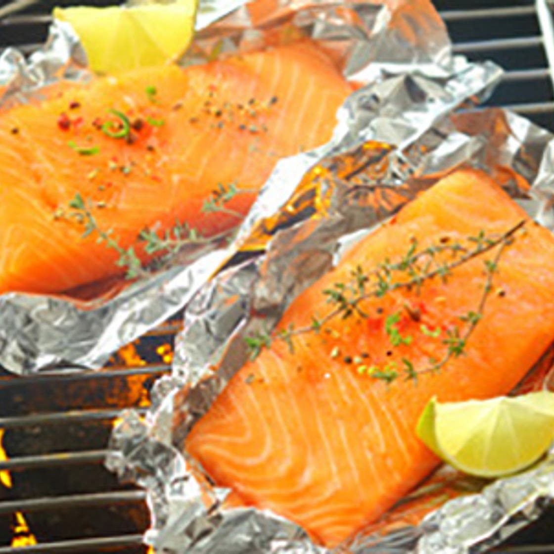 Easy Low Sodium Salmon with Lime and Herbs - Easy Low Sodium Recipes