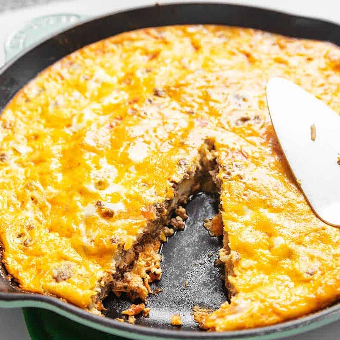 Keto Taco Pie