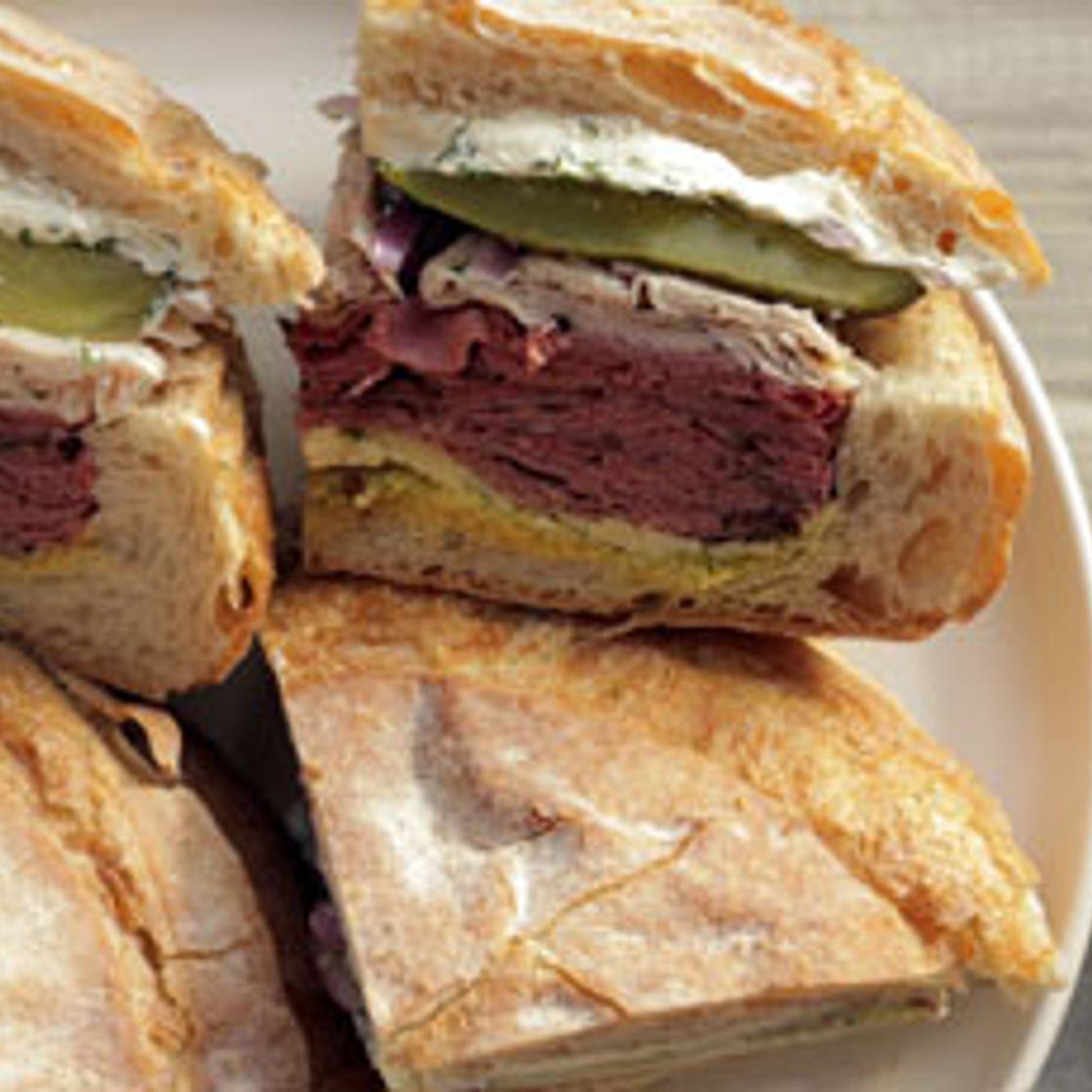 Montreal Muffulette Sandwich