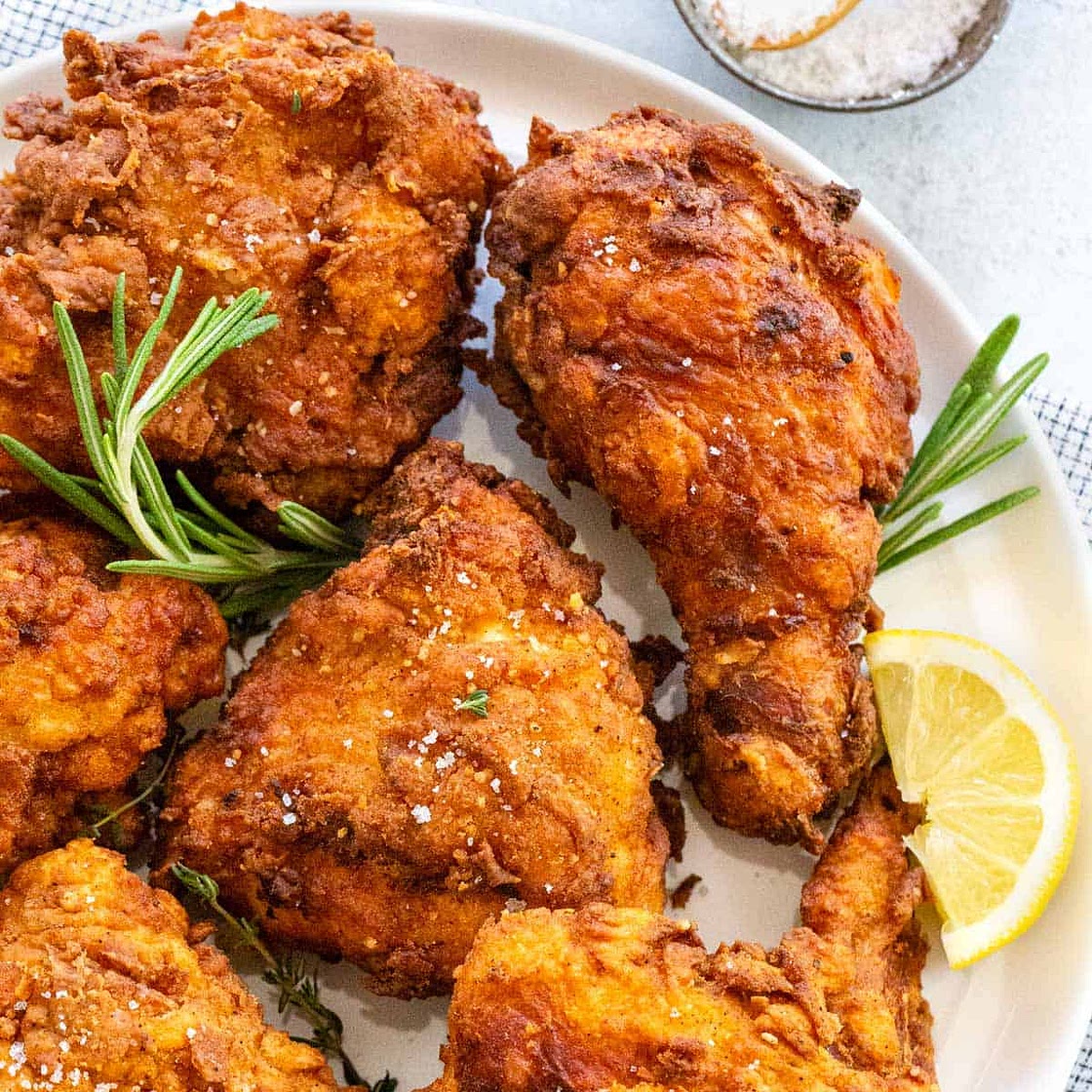 Oven-Fried Chicken Thighs