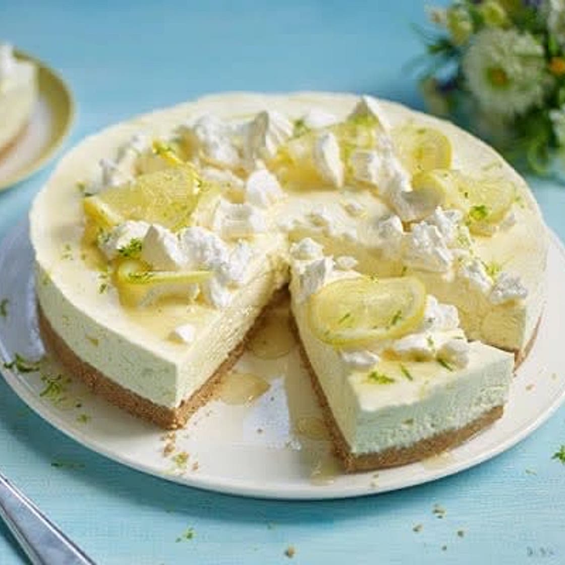 Gin & tonic cheesecake