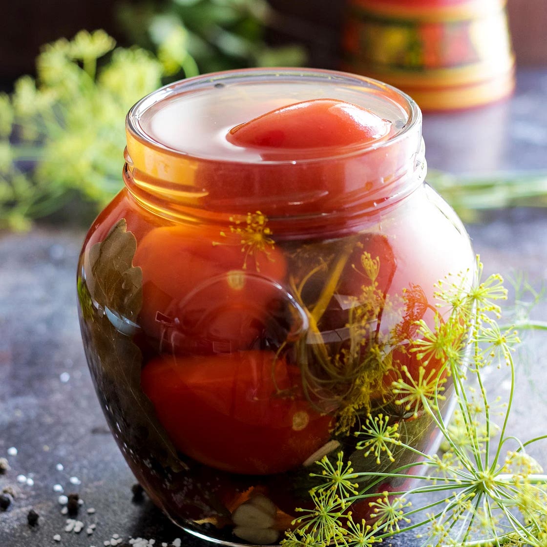 Russian Grandma’s Pickled Tomatoes