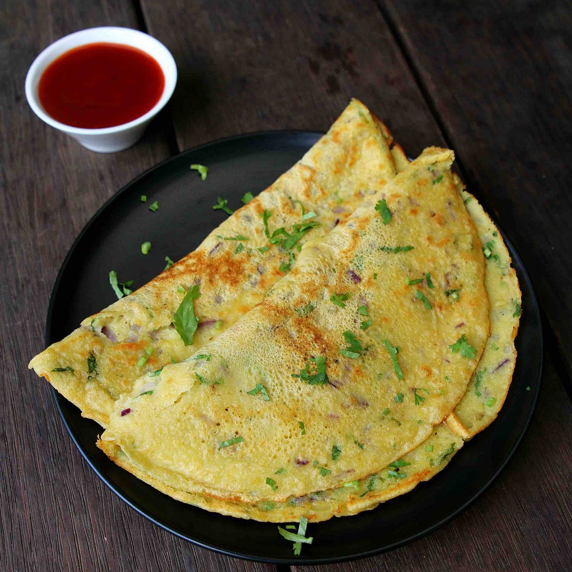 eggless omelette recipe | vegetable omelette recipe | veggie omelette