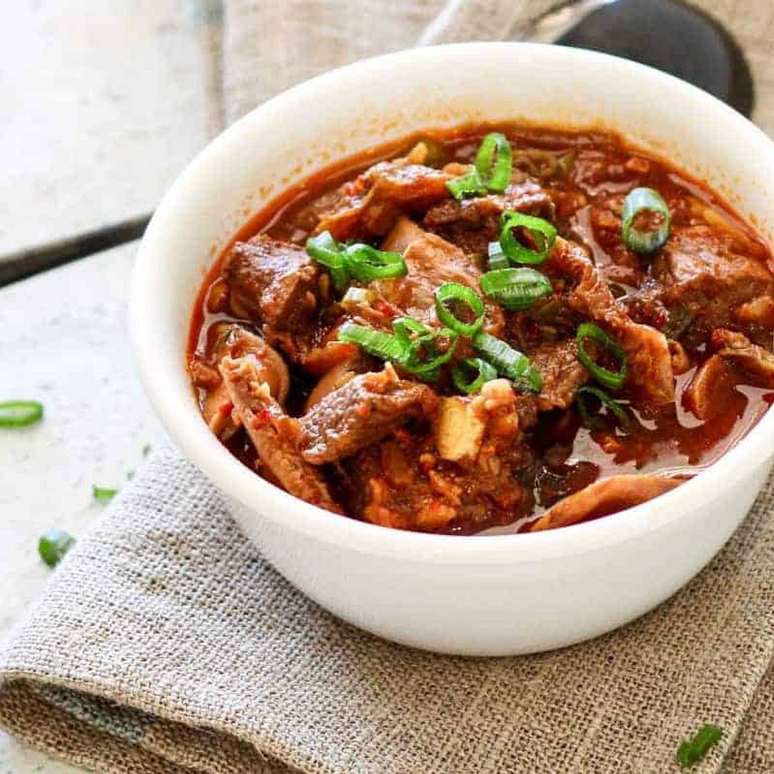 Instant Pot Kimchi Jjigae