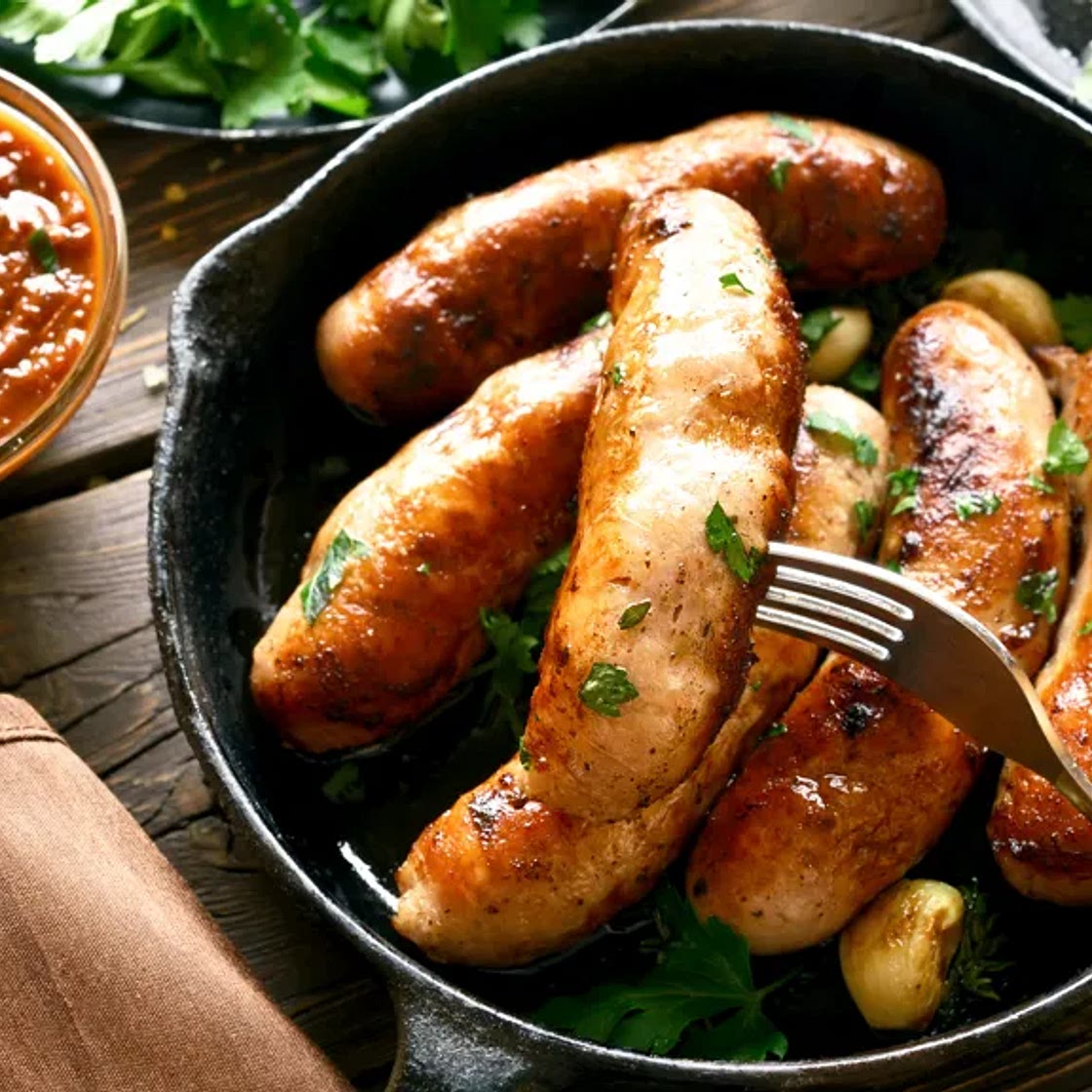 Saucisses végétariennes