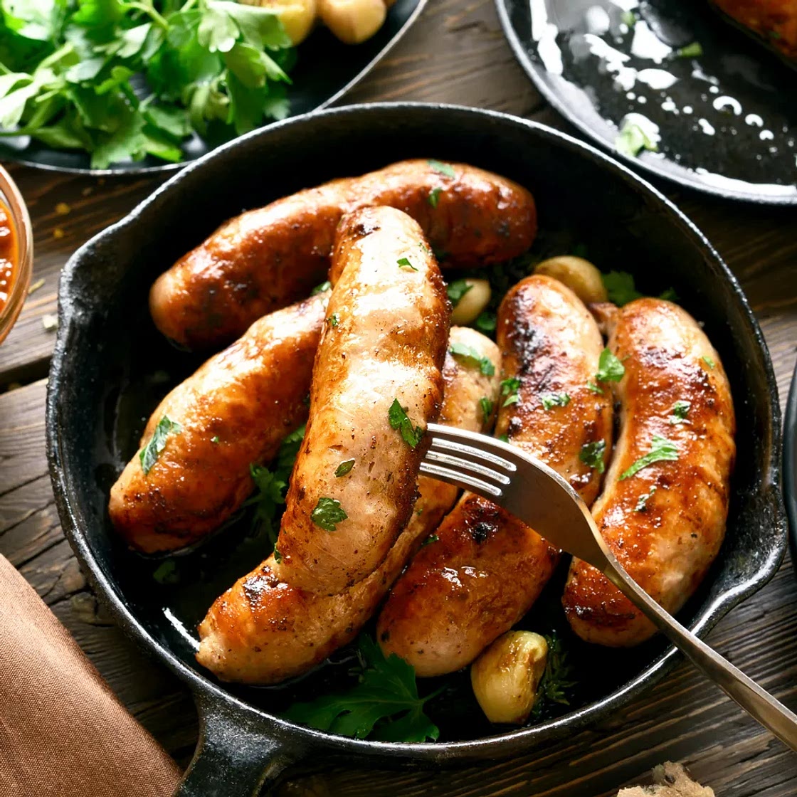 Saucisses végétariennes