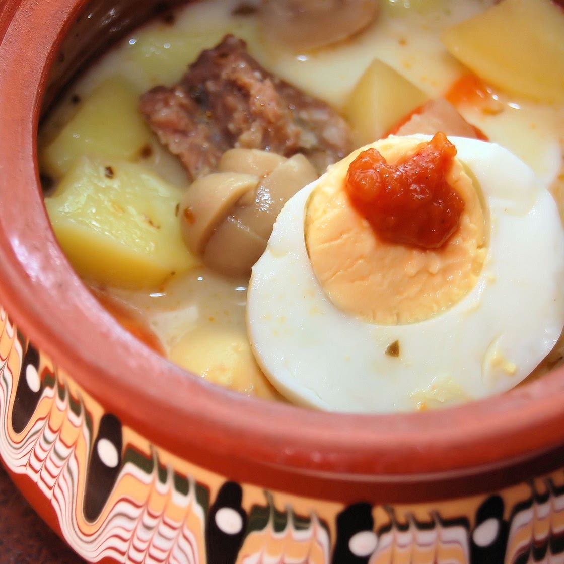 Polish Ryemeal Soup (Zurek) Recipe