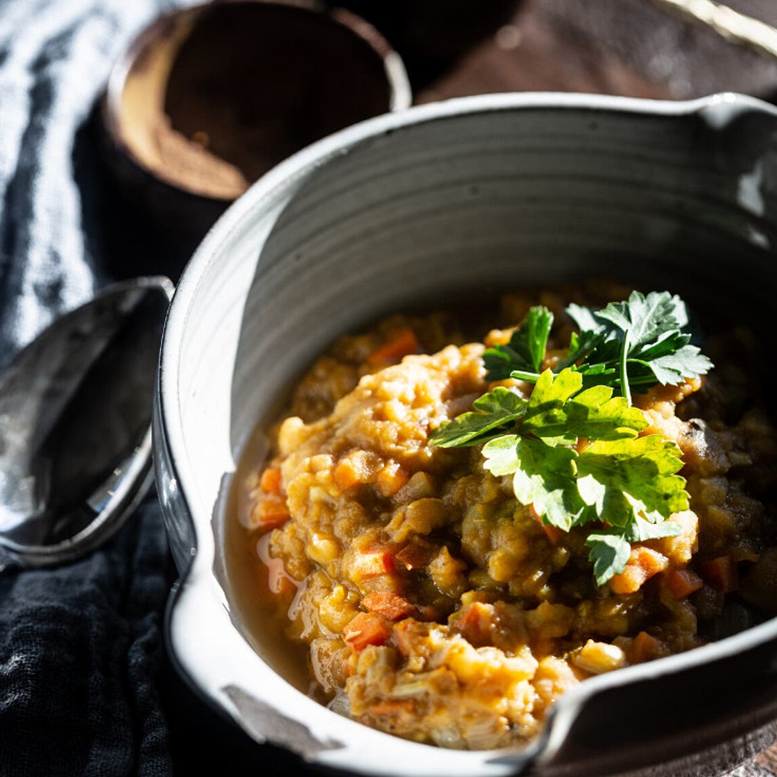 Lentil Miso Soup - The Korean Vegan