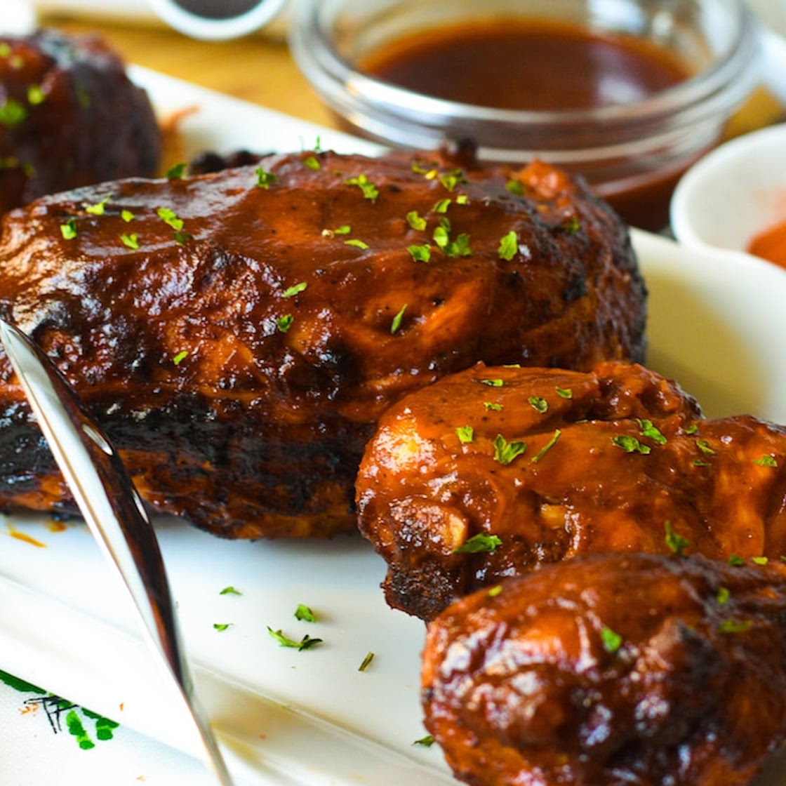 Air Fryer BBQ Chicken