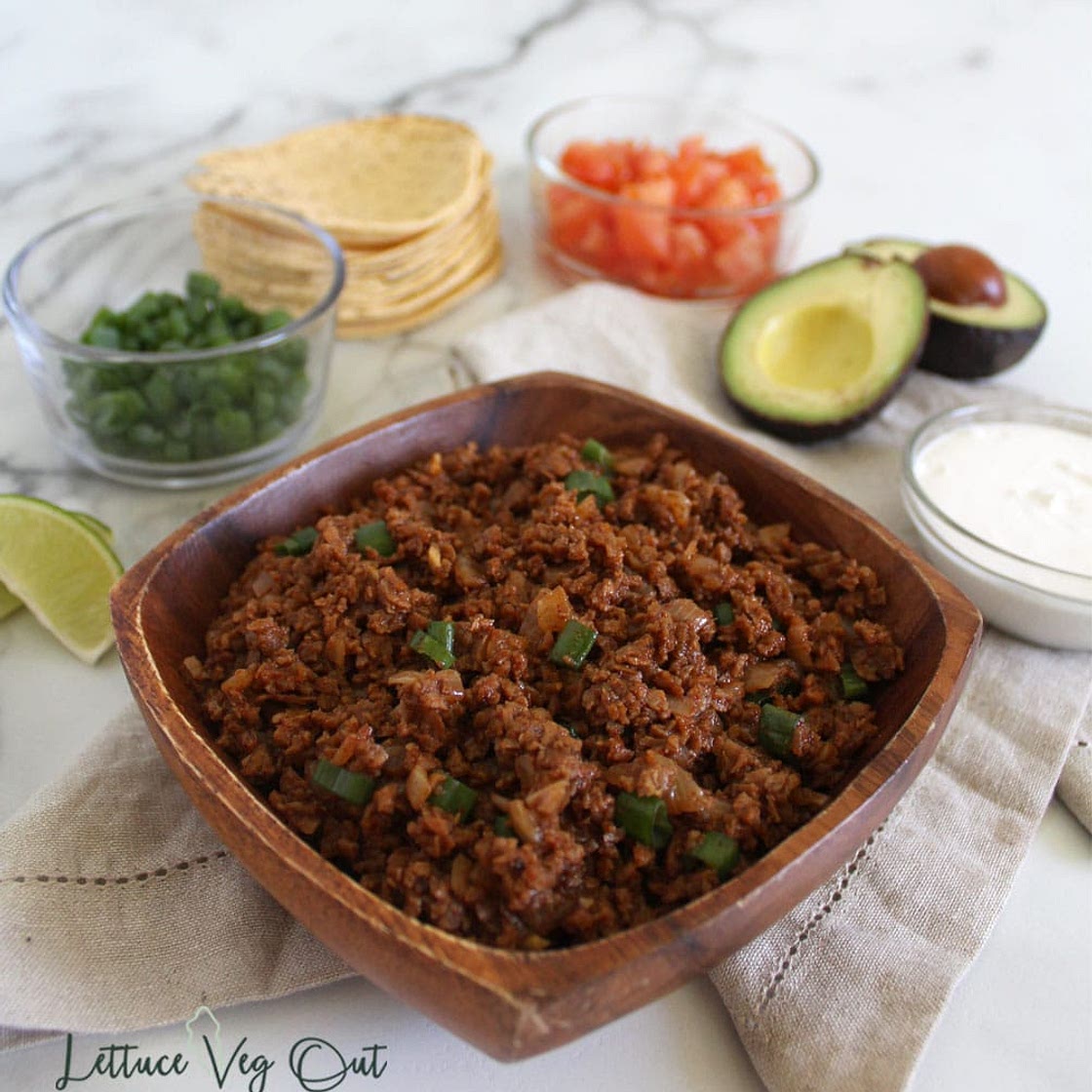 TVP Taco Meat (Vegan)