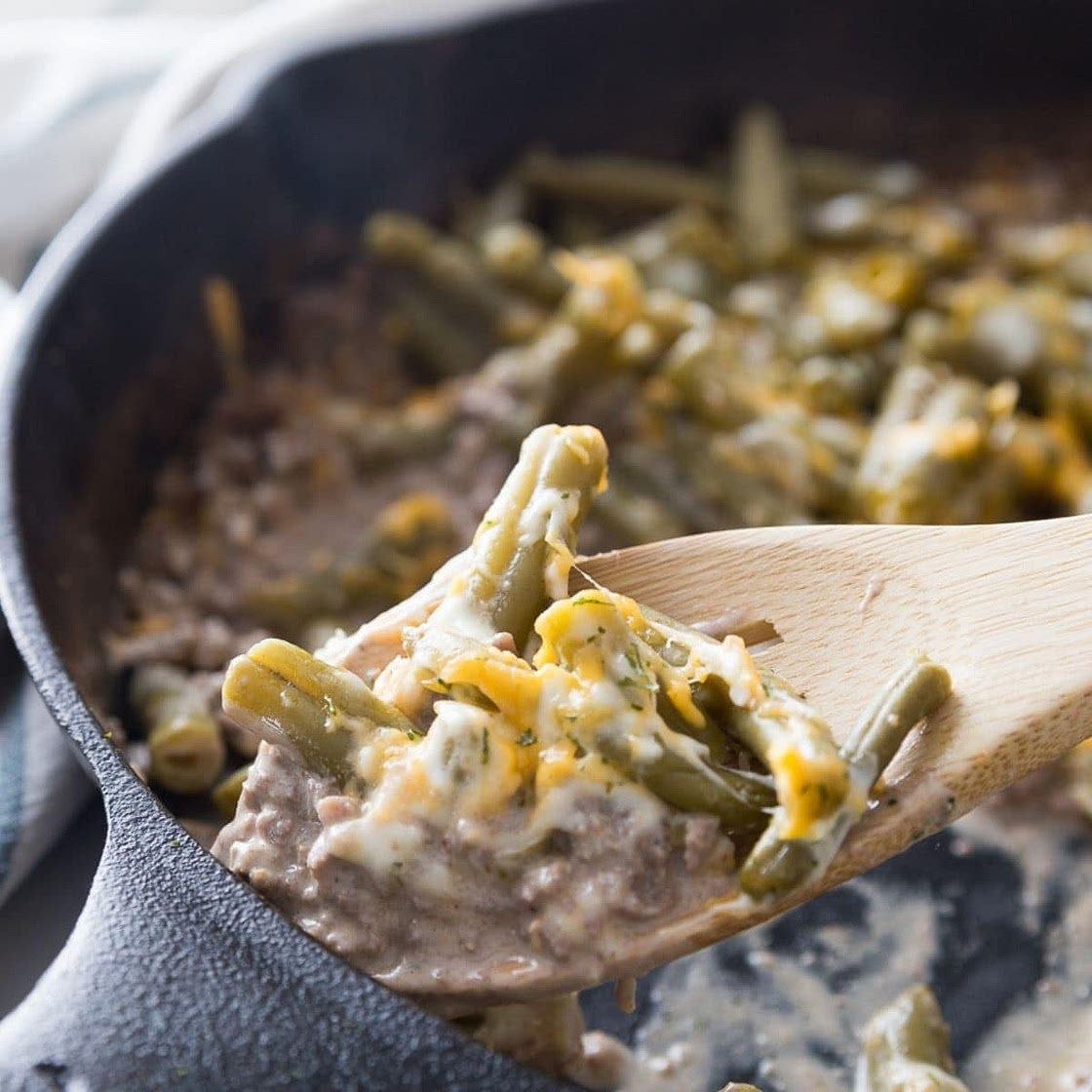 Easy Keto Ground Beef Casserole