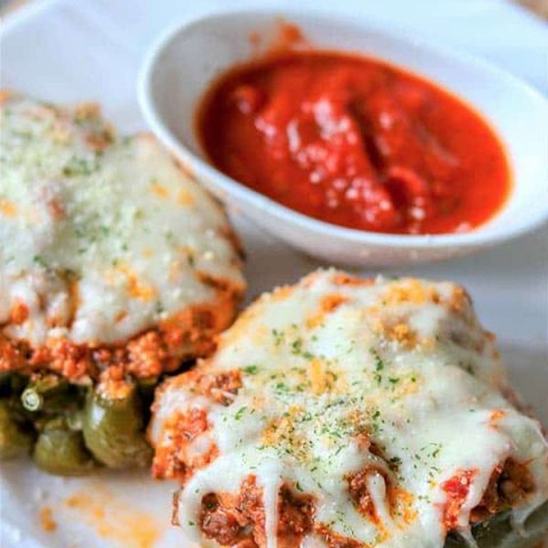 Lasagna Stuffed Peppers (Keto Stuffed Peppers)