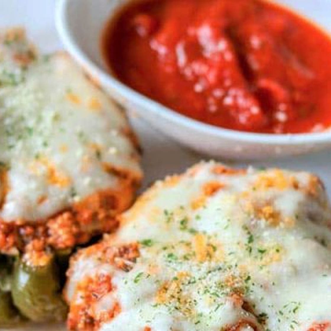 Lasagna Stuffed Peppers (Keto Stuffed Peppers)