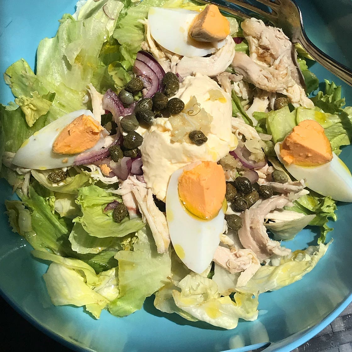 Healthy Caesar salad low sodium low carb