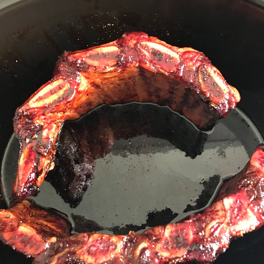 Honey soy Slow Cooker Ribs