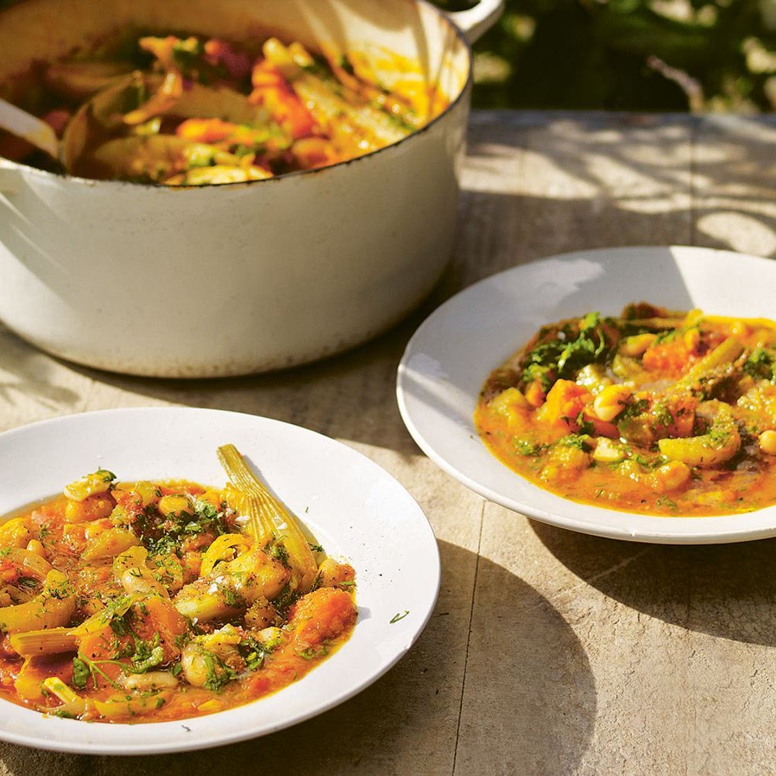 Autumn vegetable stew recipe