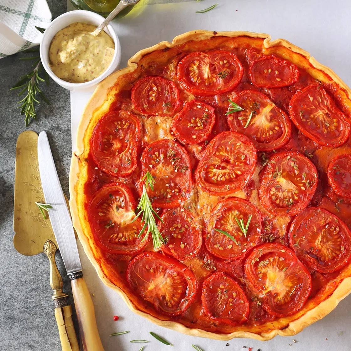 Tarte à la tomate