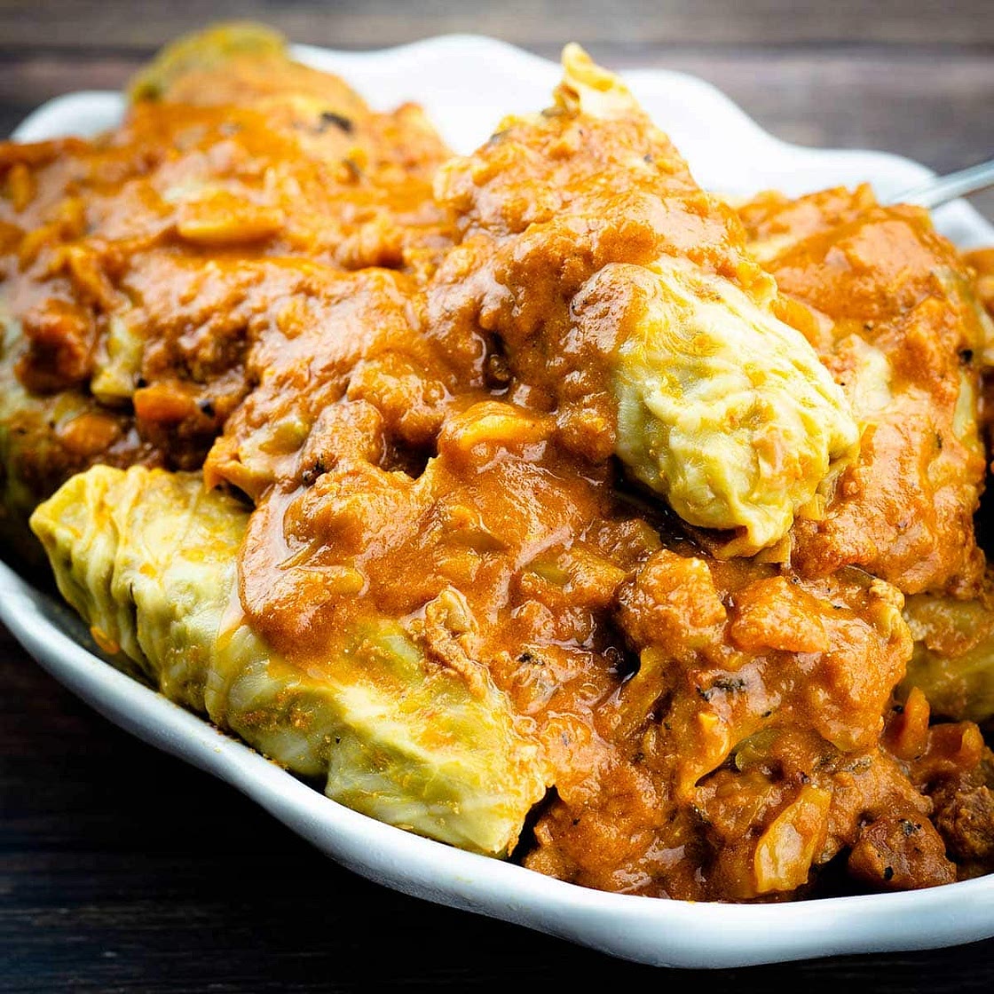 Stuffed Cabbage Rolls in the Ninja Foodi