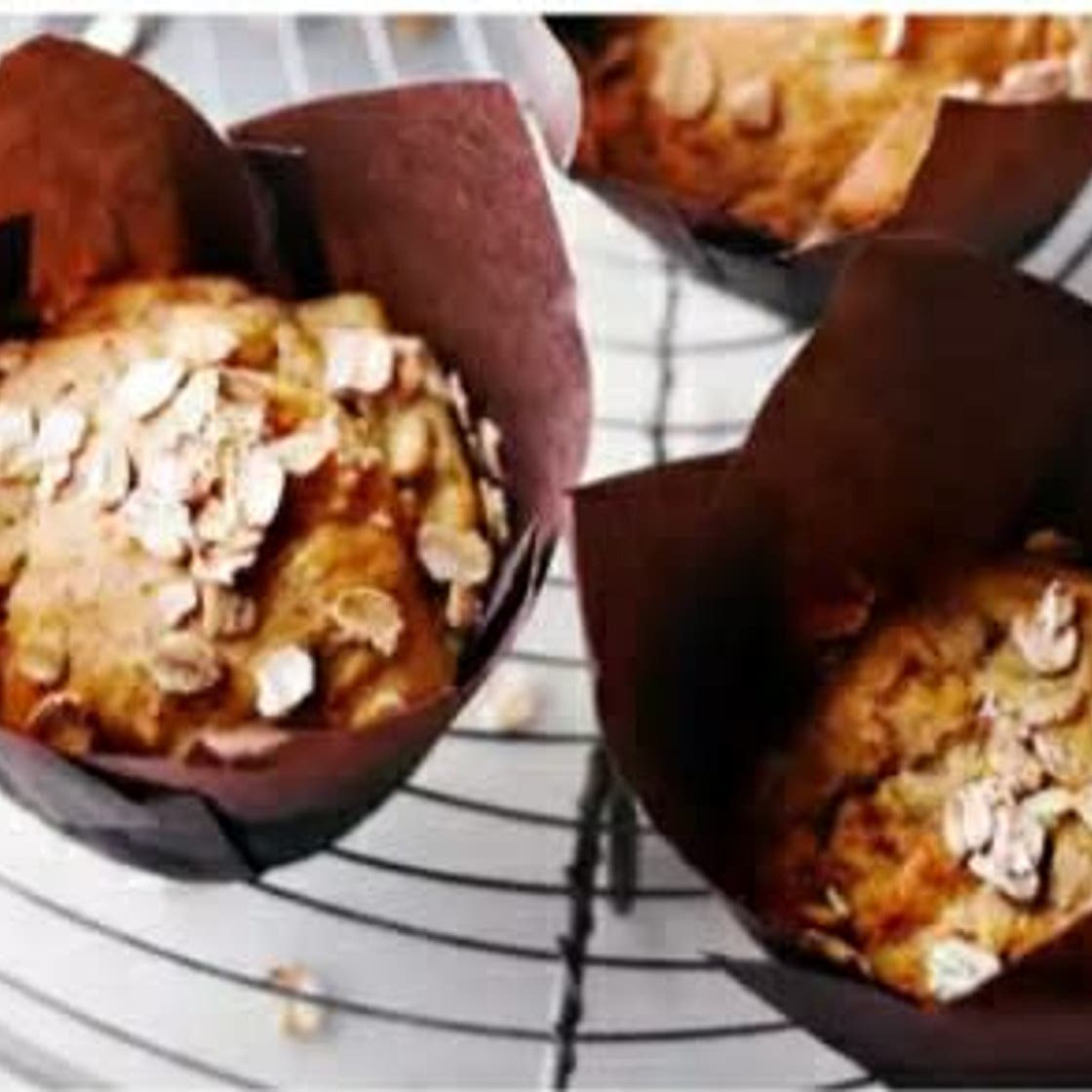 Banana and oats Muffins